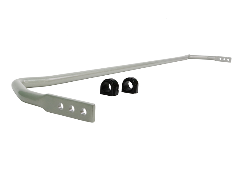 Whiteline Performance BMR72Z Sway Bar, 3 Point Adjustable, Rear, 20 mm Diameter, Steel, Silver Powder Coat, Mini Cooper 2002-18, Kit