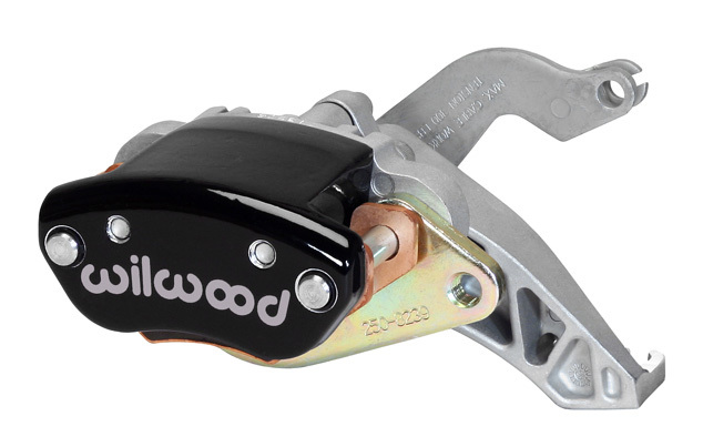 Wilwood 120-12069-BK Brake Caliper, MC4, Passenger Side, Mechanical, Aluminum, Black Anodized, 2.88 in OD x 0.810 in Thick Rotor, 2.950 in Floating Mount, Each