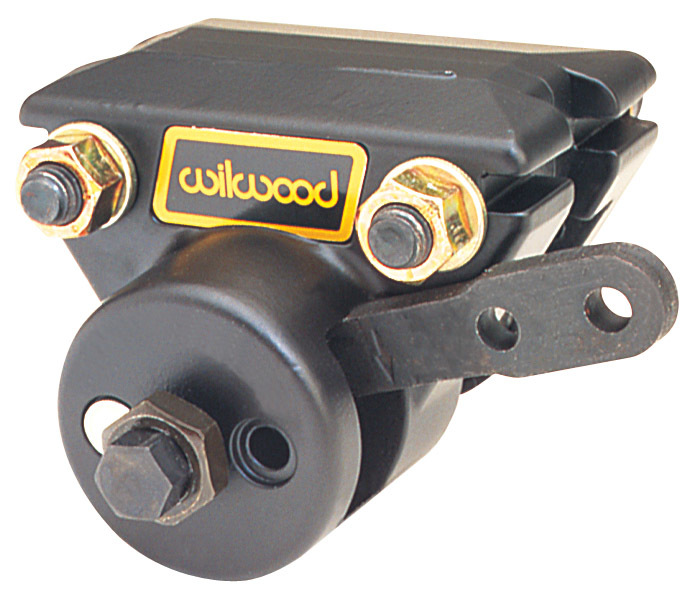 Wilwood 120-2374 Brake Caliper, Spot, Driver Side, Mechanical, Aluminum, Black Paint, 13.000 in OD x 0.500 in Thick Rotor, 2.950 in Floating Mount, Each