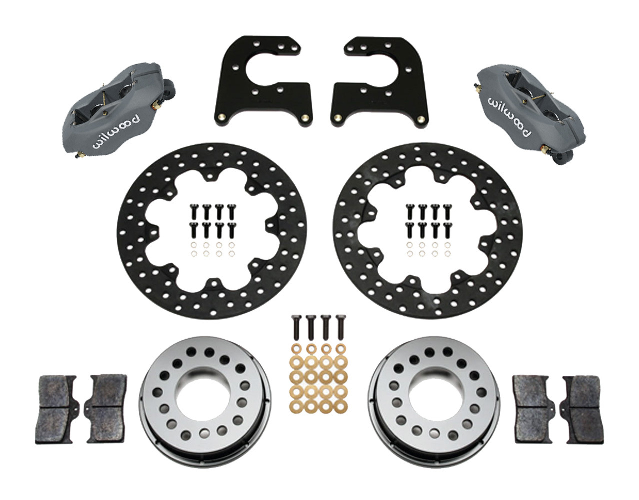 Wilwood 1400263BD Brake System, Dynalite, Rear, 4 P