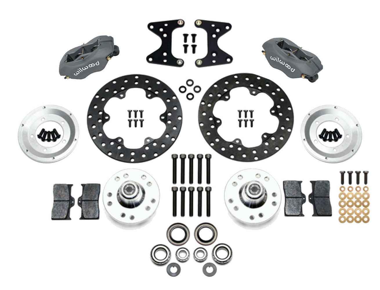 Wilwood 140-1013-Bd Md Drag Front Brake Kit Mustang Ii/Pinto Brake