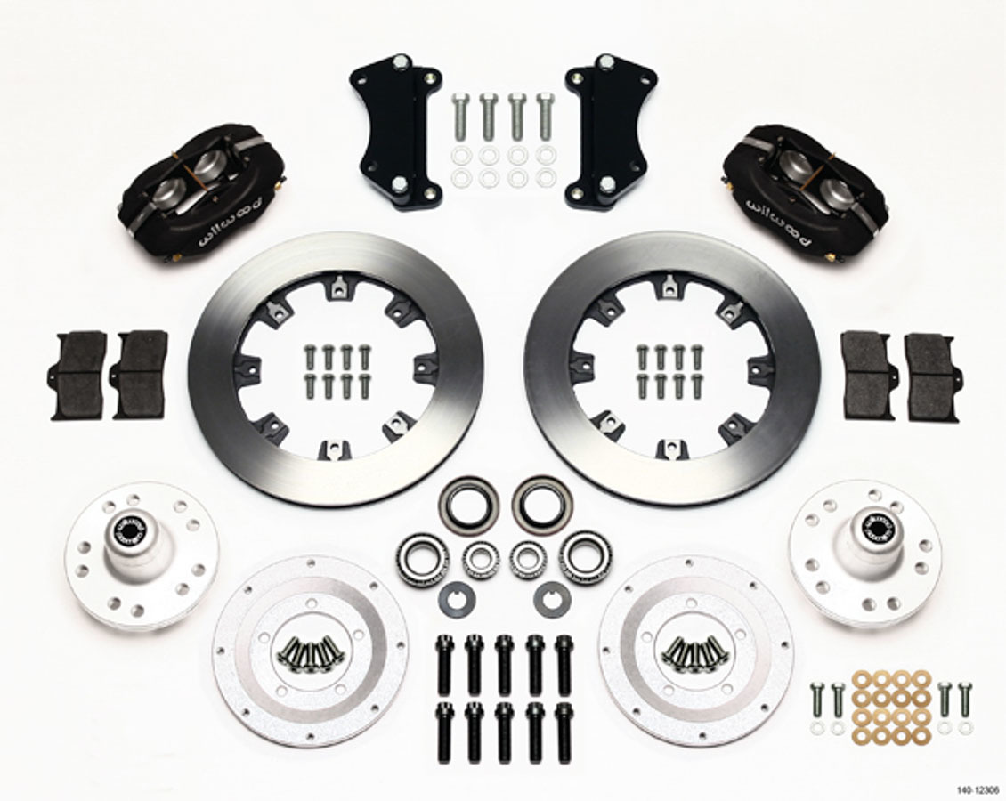 Wilwood Forged Dynalite Front Kit 12.19in Heidts Tri -5 2 inch Drop Spindle thumbnail 2