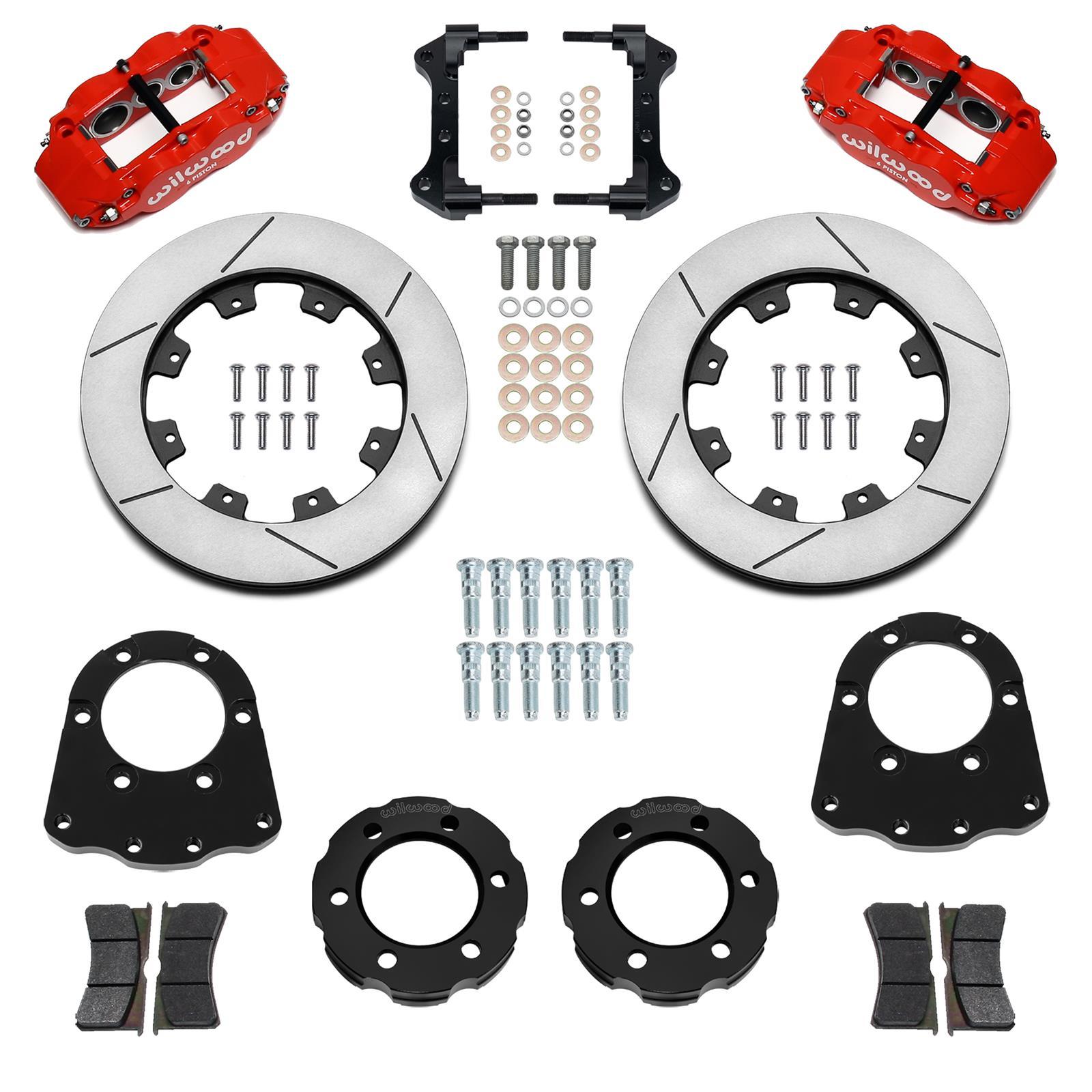 WILWOOD — WILWOOD Front Brake Kit 71-91 Blazer FNSL6R Red