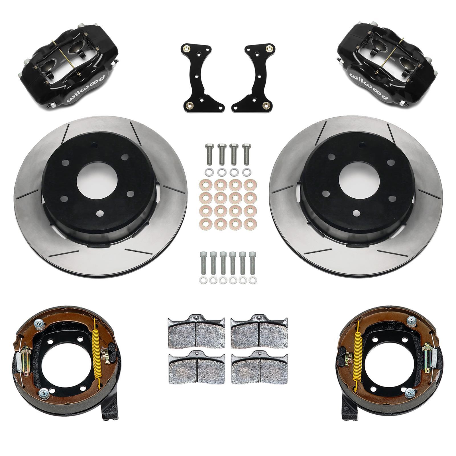 WILWOOD — WILWOOD Rear Brake Kit Disc/Drum BLazer 71-91 FDLI