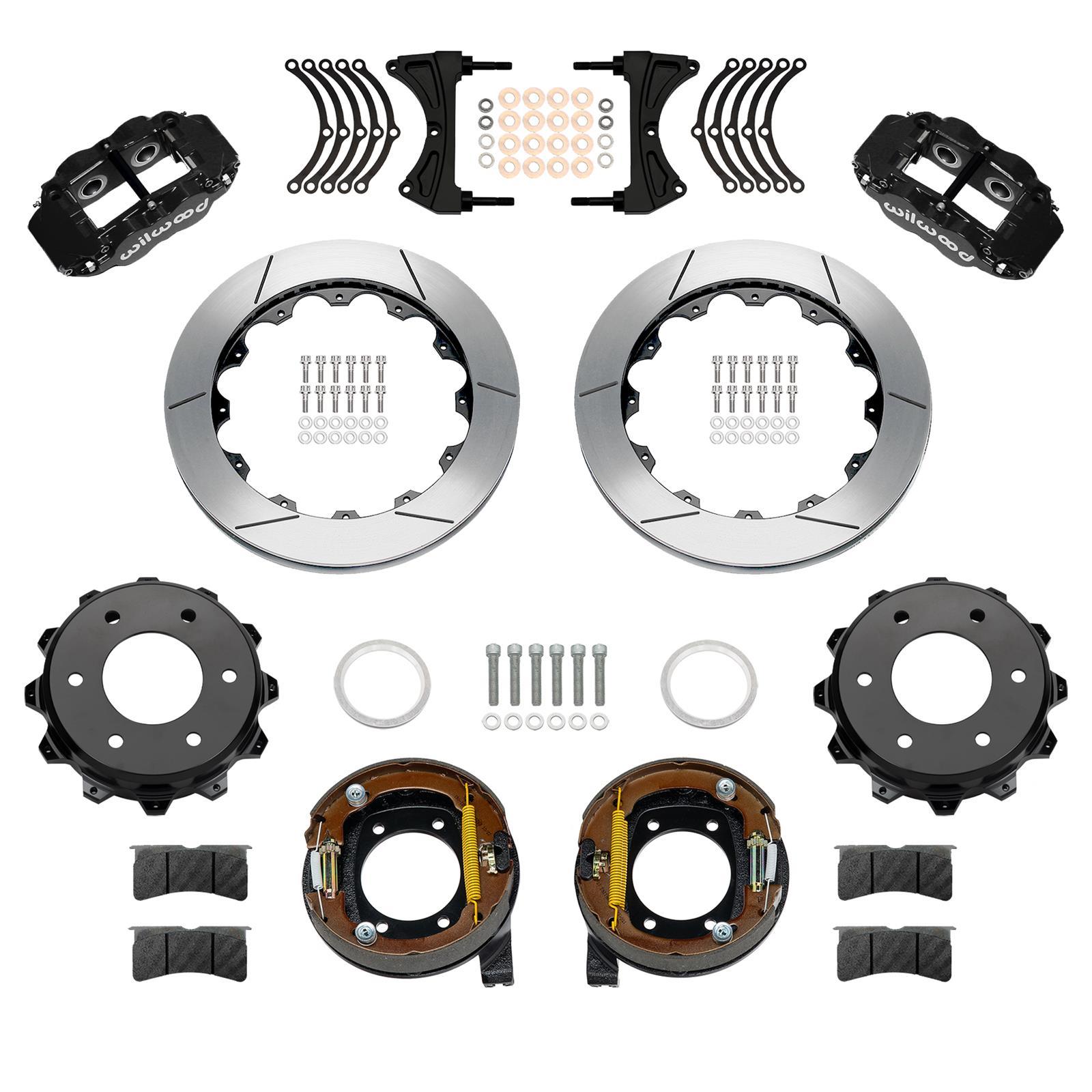 WILWOOD — WILWOOD Rear Brake Kit Disc/Drum 71-91 Blazer FNSL4R