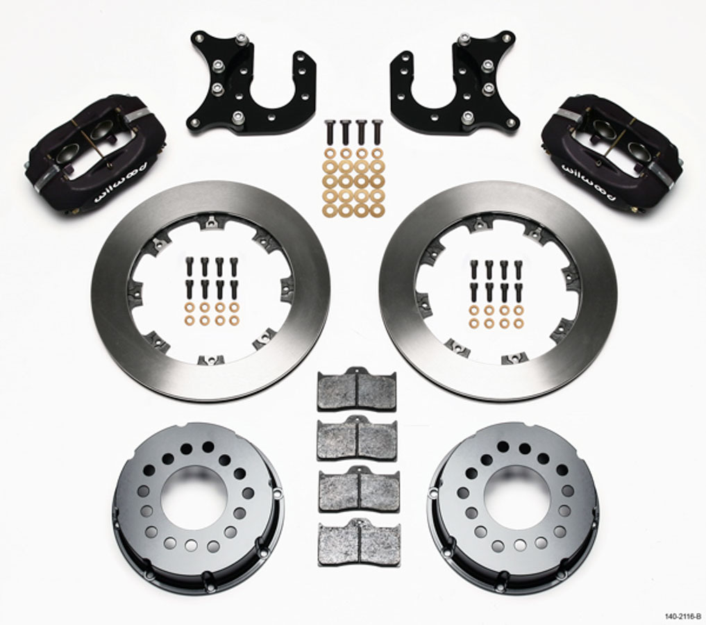 Wilwood Forged Dynalite P/S Rear Kit Mopar-Dana 2.72in Offset thumbnail 2