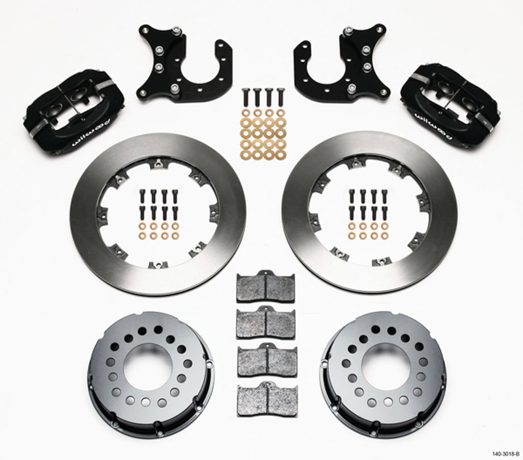 Wilwood 140-3018-B Brake System, Dynalite, Rear, 4 Piston Ca