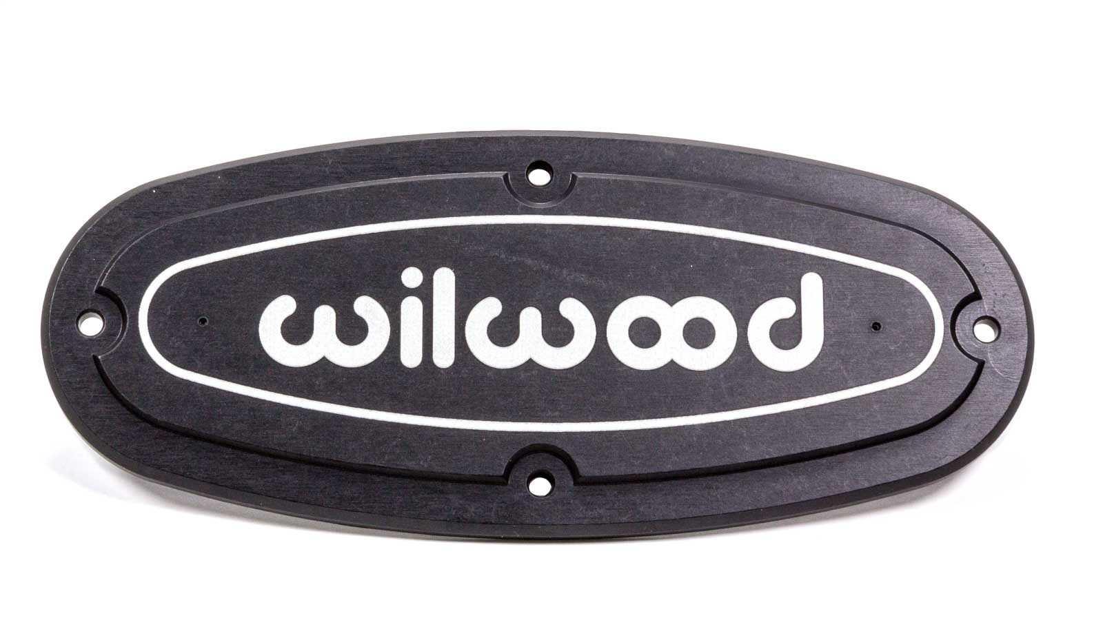 Wilwood 330-8573 Master Cylinder Cap, Screw-On, Aluminum, Black Paint, Wilwood Tandem Master Cylinders, Each