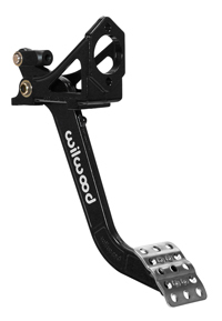 Wilwood 340-13574 Pedal Assembly, Clutch, 7 to 1 Ratio, 12.02 in Long, Reverse Swing Mount, Aluminum, Black Paint, Each