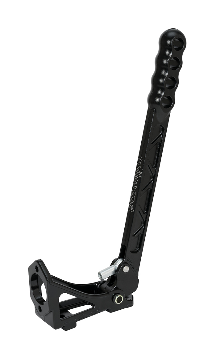 Wilwood 340-14769 Hand Brake, 11 to 1 Ratio, 14.510 in Tall, Vertical Mount, Aluminum, Black Paint, Kit