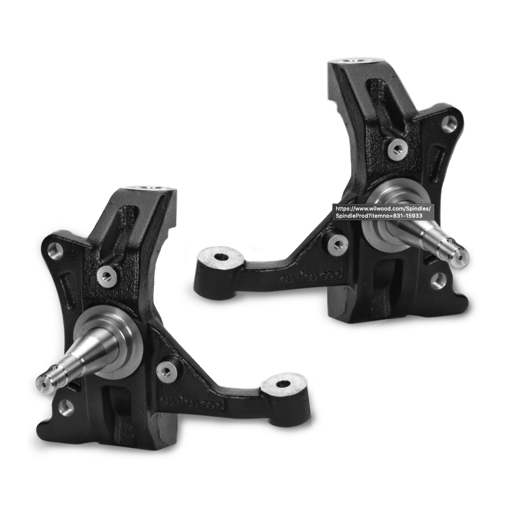 WILWOODSpindle Kit 2in Drop GM C1500 88-98