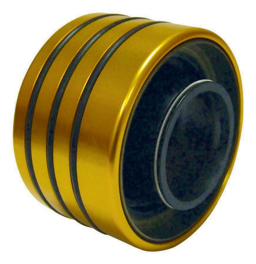 Winters Performance 2842 Axle Housing Seal, Inner, O-Ring Outer Seal, Aluminum, Gold Anodized, 2.500 in ID Aluminum Axle Tube, Each