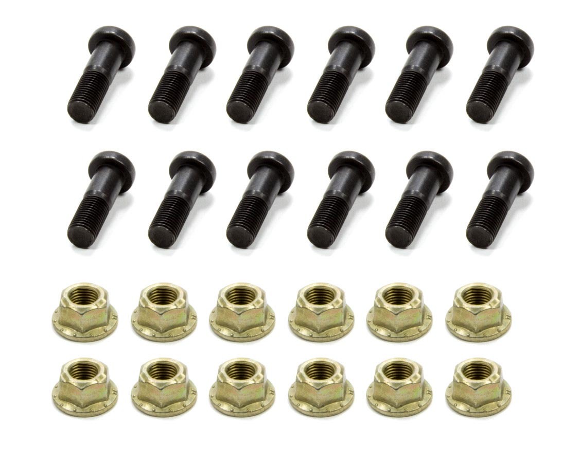 Winters 7165 Ring Gear Bolt Kit, 3/824 in Thread, Slotted H