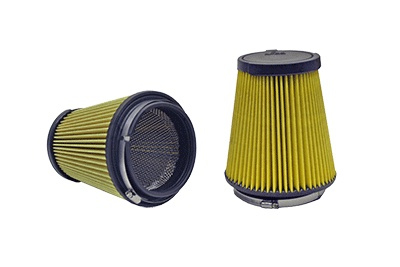 Wix Filters 49896 Air Filter Element, 7.531 in Base Diameter, 5.661 in Top Diameter, 9.054 in Tall, Paper, White, Ford Mustang 2010-14, Each