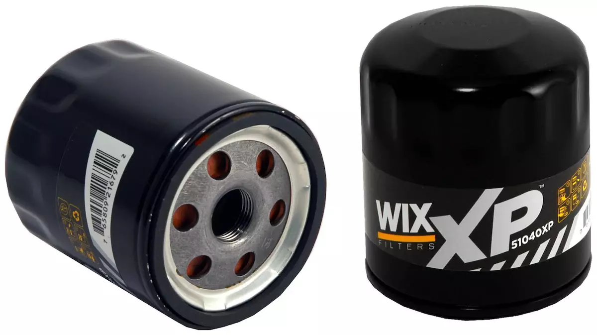 Wix Filters 51040MP Oil Filter, Canister, Screw-On, 3.450 in Tall, 18 x 1.5 mm Thread, Steel, Black, Various Applications, Set of 12