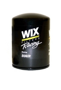 Wix Filters 51060R Oil Filter, Canister, Screw-On, 5.170 in Tall, 13/16-16 in Thread, Steel, Black Paint, Various Applications, Each