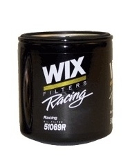 Wix Filters 51069R Oil Filter, Canister, Screw-On, 4.330 in Tall, 13/16-16 in Thread, Steel, Black Paint, Various Applications, Each