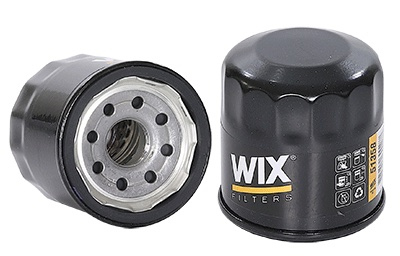 Wix Filters 51358 Oil Filter, Canister, Screw-On, 2.780 in Tall, 20 mm x 1.5 Thread, 21 Micron, Steel, Black Paint, Various Applications, Each