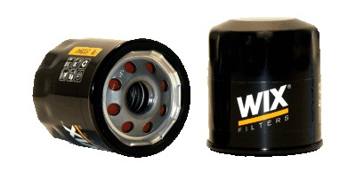 Wix Filters 51394 Oil Filter, Canister, Screw-On, 2.980 in Tall, 3/4-16 in Thread, 21 Micron, Steel, Black Paint, Various Applications, Each