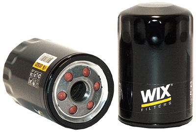 Wix Filters 51522 Oil Filter, Canister, Screw-On, 4.526 in Tall, 13/16-16 in Thread, 21 Micron, Steel, Black Paint, Various Applications, Each