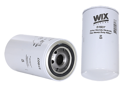 Oil Filter - Screw-On - 6.945 in Tall - 1-16 in Thread - Steel - White Paint - Various Applications - Each