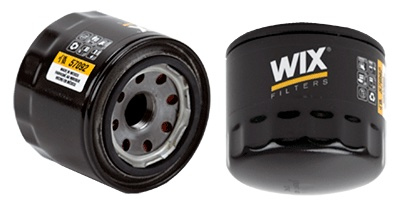 Wix Filters 57092 Oil Filter, Canister, Screw-On, 2.944 in Tall, 20 mm x 1.5 Thread, 21 Micron, Steel, Black Paint, Mopar / Mitsubishi, Each