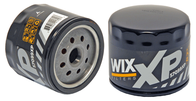 Wix Filters 57099XP Oil Filter, Canister, Screw-On, 3.306 in Tall, 13/16-16 in Thread, Steel, Black, Various Applications, Each