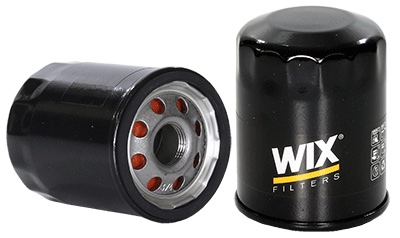 Wix Filters 57145 Oil Filter, Canister, Screw-On, 3.402 in Tall, 3/4-16 in Thread, 21 Micron, Steel, Black Paint, Various Applications, Each