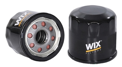 Wix Filters 57712 Oil Filter, Canister, Screw-On, 2.577 in Tall, 20 mm x 1.5 Thread, 21 Micron, Steel, Black Paint, Subaru / Saab, Each
