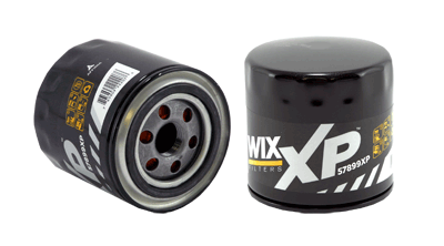 Wix Filters 57899XP Oil Filter, Canister, Screw-On, 3.740 in Tall, 22 mm x 1.5 Thread, Steel, Black Paint, Various Mopar Applications, Each
