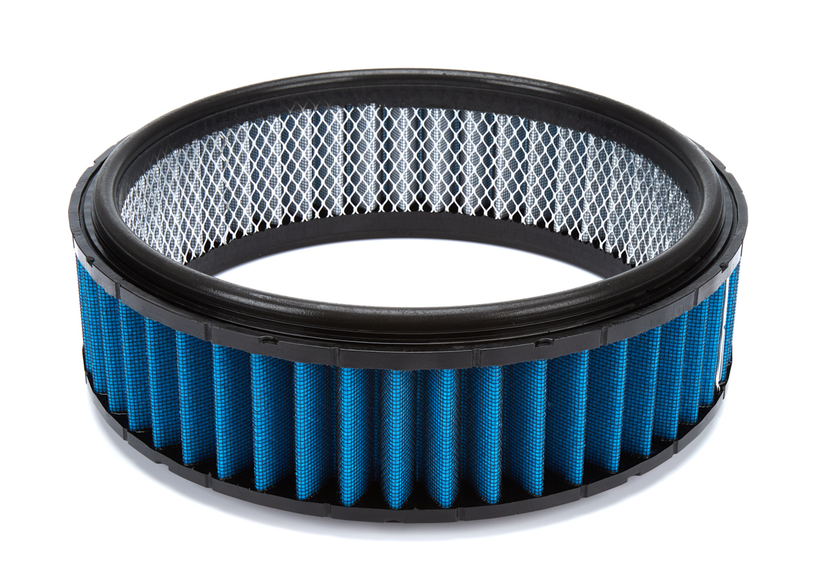 Walker Engineering 3000204-DM Air Filter Element, Classic Profile, 14 in Diameter, 4 in Tall, Synthetic, Blue, Each