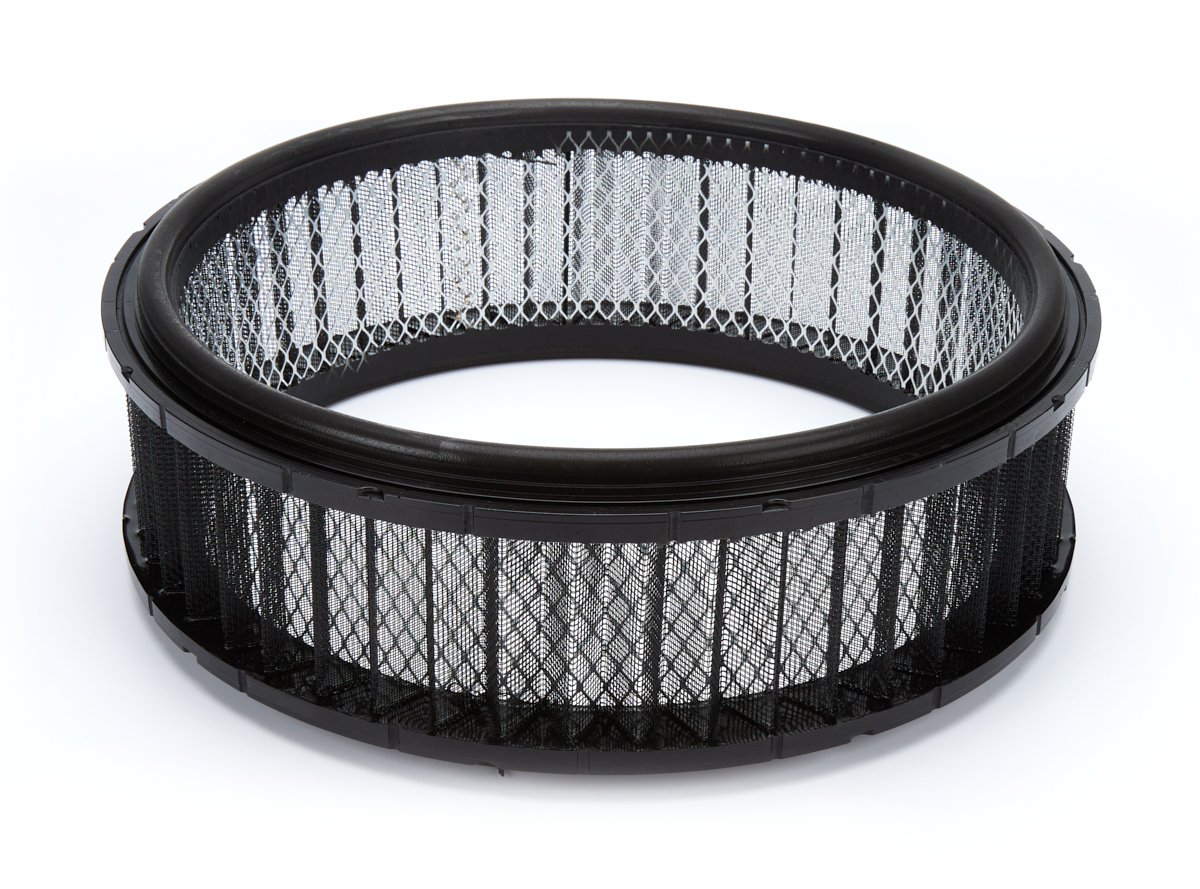 Walker Engineering 3000204-QF Air Filter Element, Qualifying Classic Profile, 14 in Diameter, 4 in Tall, Mesh Only, Each