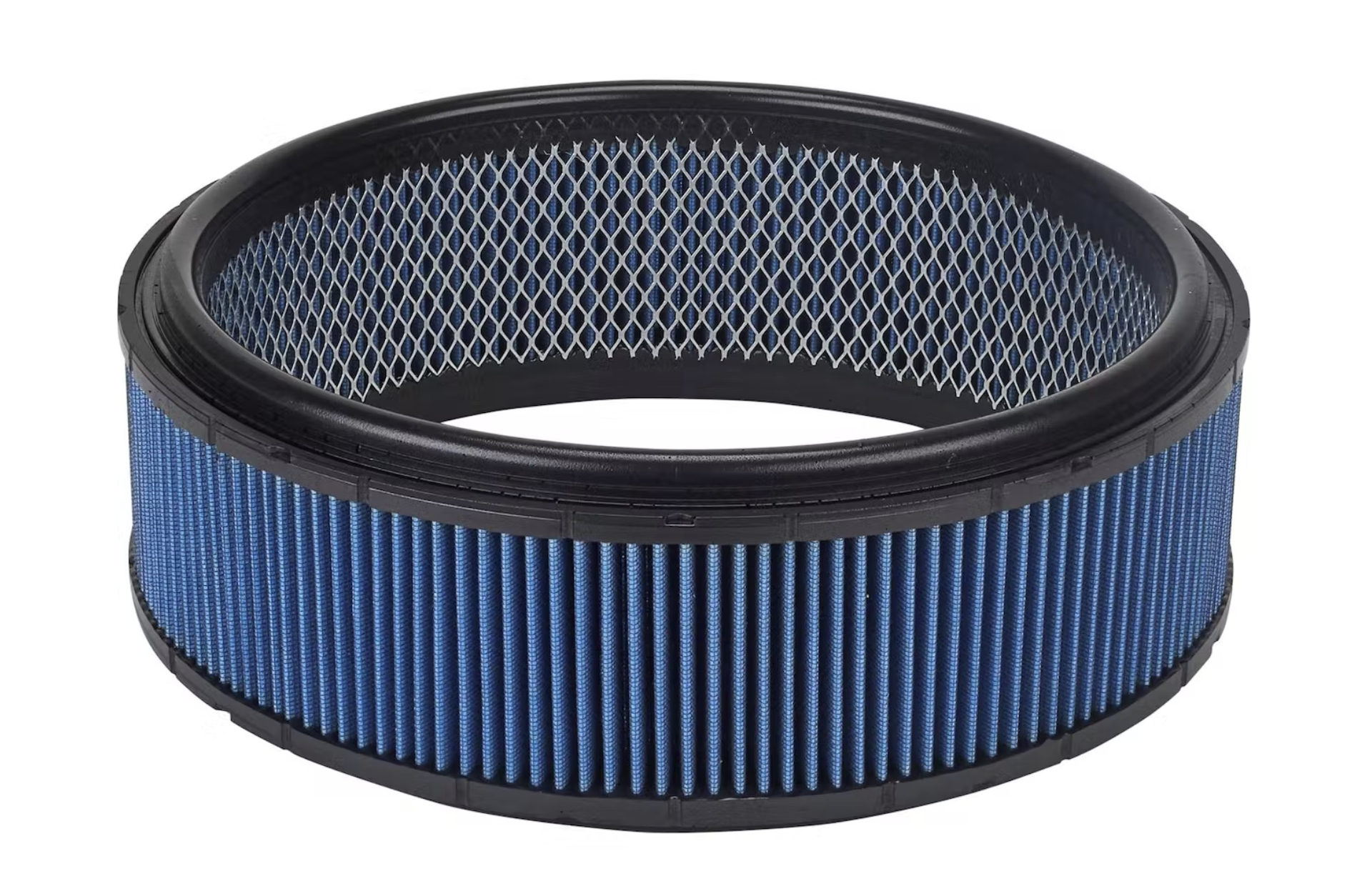 Walker Engineering 3000204 Air Filter Element, 14 in x 4 in Tall, Round, Cotton, Blue, Late Model Stock, Each