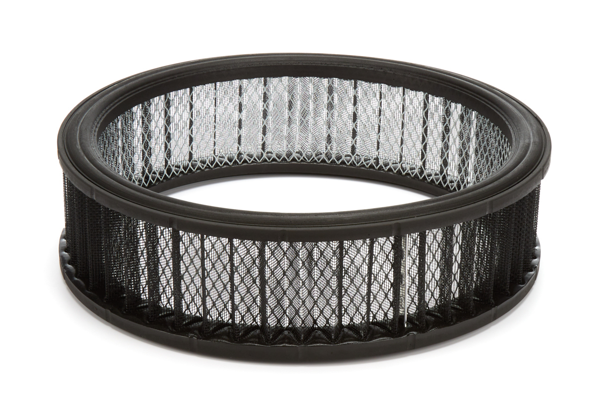 Walker Engineering 3000728-QF Air Filter Element, Qualifying Low Profile, 14 in Diameter, 4 in Tall, Mesh Only, Each