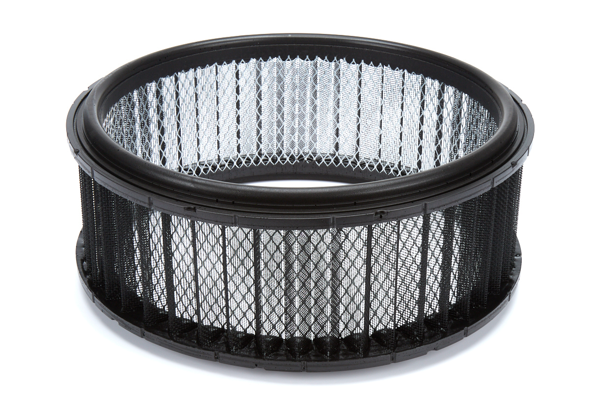 Walker Engineering 3000775-QF Air Filter Element, Classic Profile, 14 in Diameter, 5 in Tall, Qualifying, Mesh Only, Each