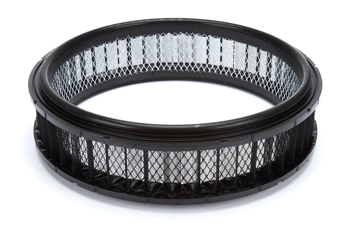 Walker Engineering 3000817-QF Air Filter Element, Classic Profile, 14 in Diameter, 3 in Tall, Qualifying, Mesh Only, Each