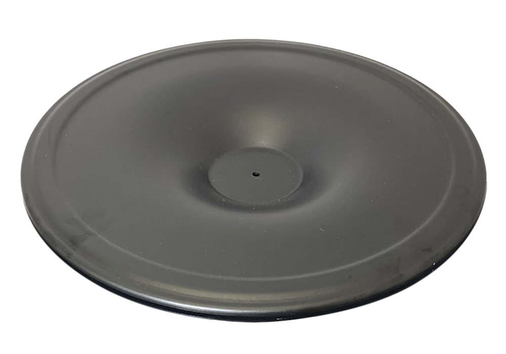 Walker Engineering 3000855 Air Cleaner Lid, Low Profile, 14 in Round, Aluminum, Clear Anodized, Each