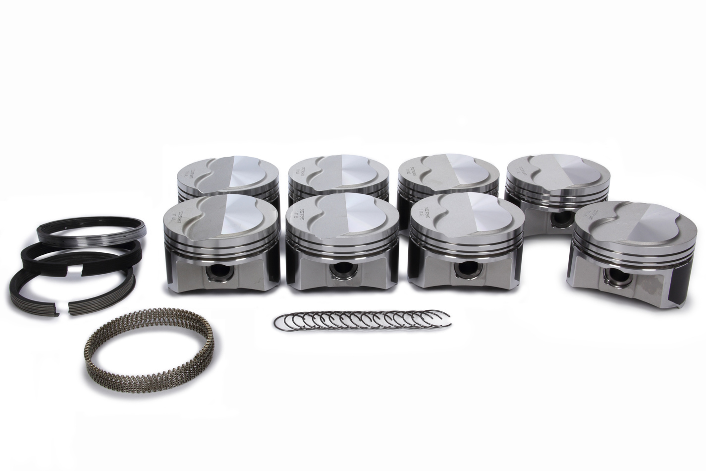 Wiseco Pro-Tru Pistons PTS523A903 Pistons and Rings, Pro Tru Street Series, Forged, 3.903 in Bore, 1/16 in x 1/16 in x 3.0 mm Ring Grooves, Plus 4.00 cc, GM LS-Series, Kit
