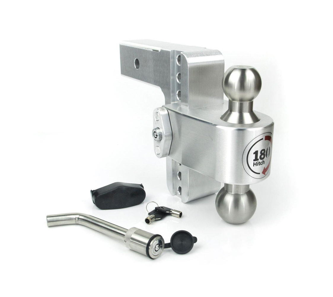 Turnover Ball  6in Drop Hitch w/ 2in Shank