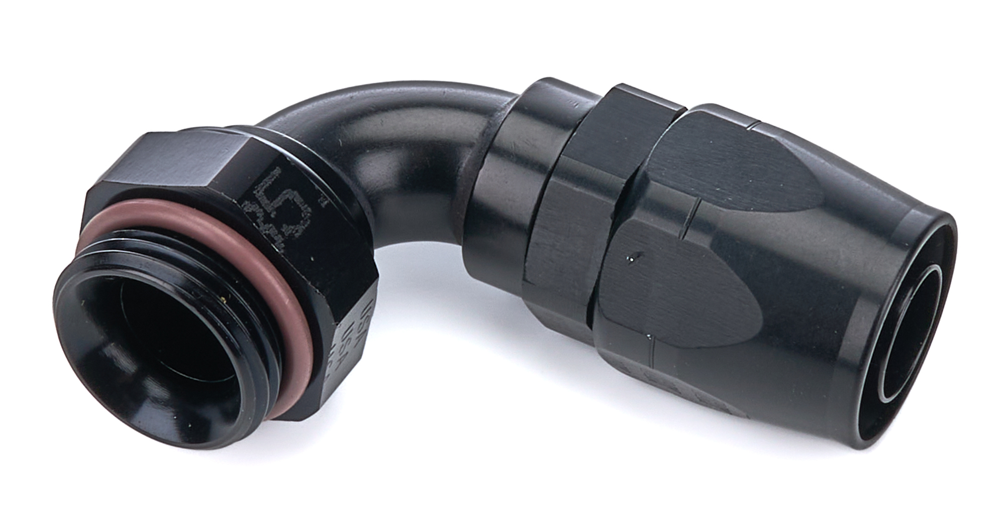 12an 90-Deg Dbl Swivel Hose End to #12-ORB