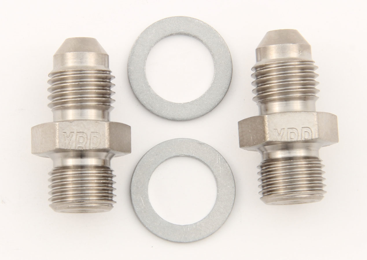 XRP-XTREME RACING PROD.7/16-20 to #3 Stl Crush Washer Seal Adapter (Pr)