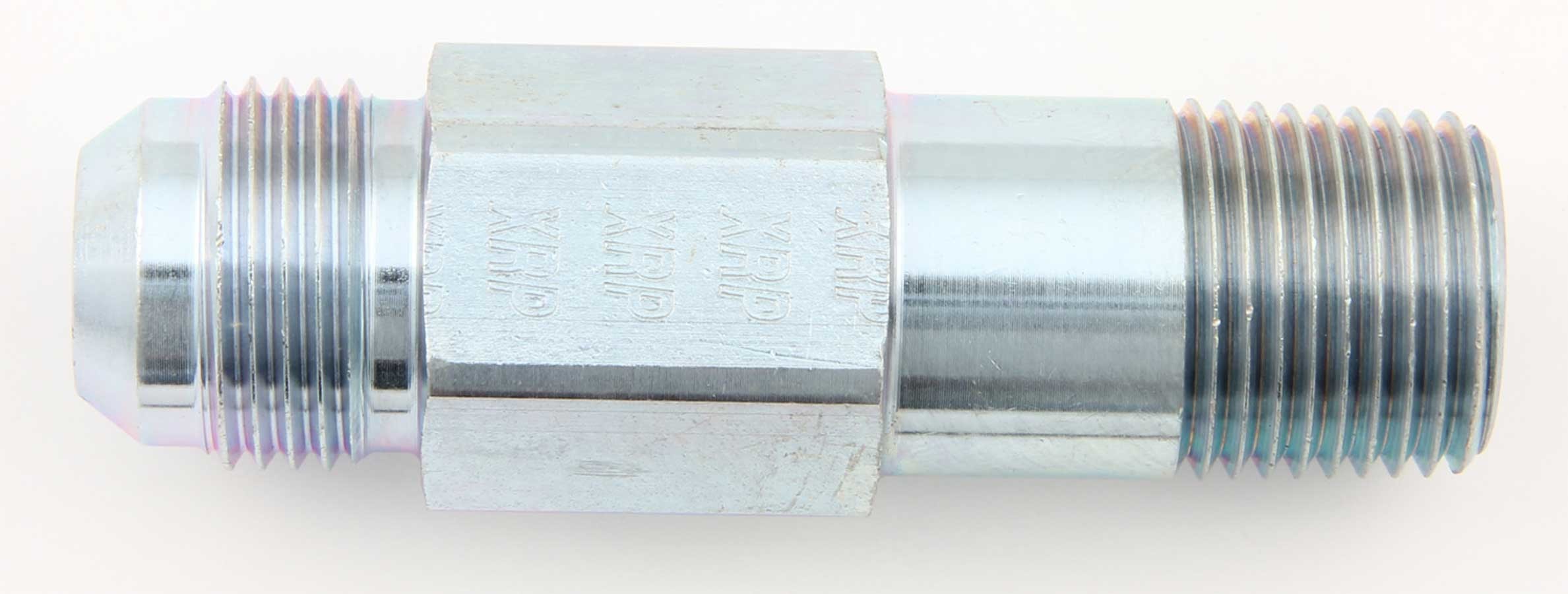 XRP-XTREME RACING PROD.#10 to 3/8 NPT Male Stl Adapter Ext 3.1in