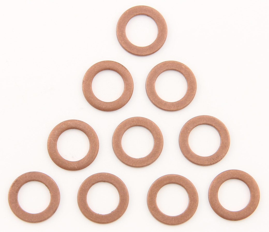 XRP 890003 Crush Washer, 3 AN, Copper, Set of 10