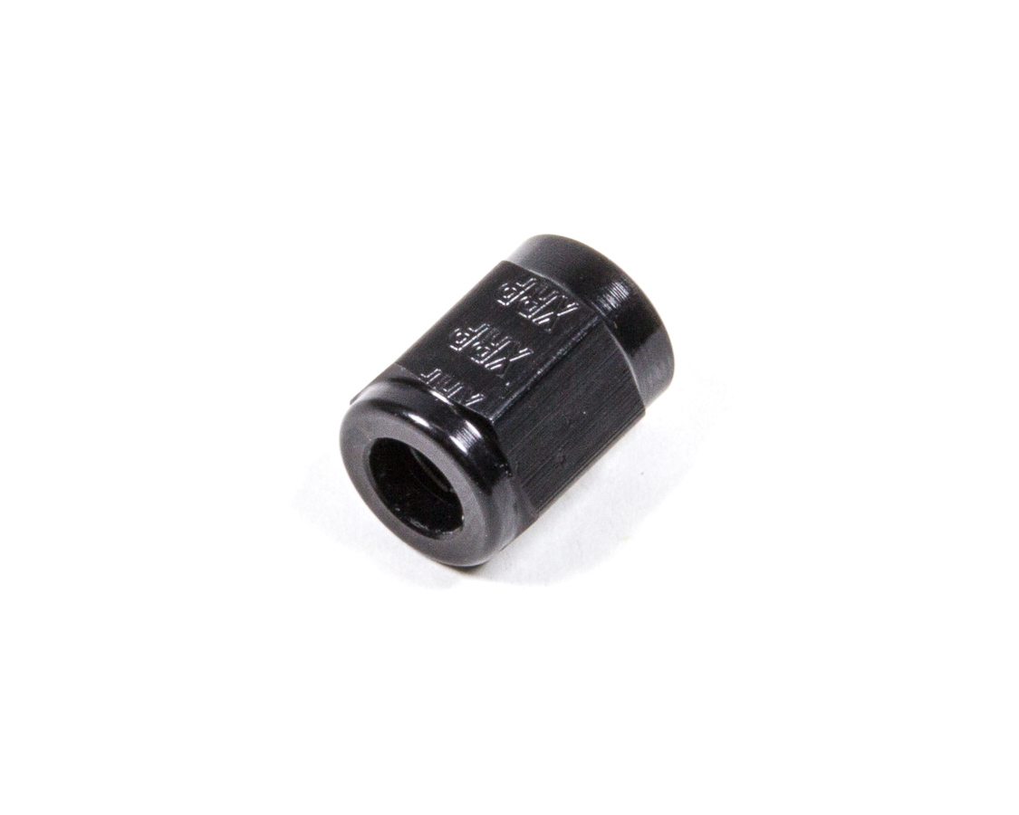XRP 981803BB Fitting, Tube Nut, 3 AN, 3/16 in Tube, Aluminum, Black Anodized, Each
