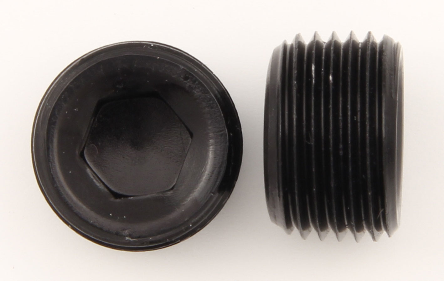 1/8in Allen Head Pipe Plug (2pk) Black