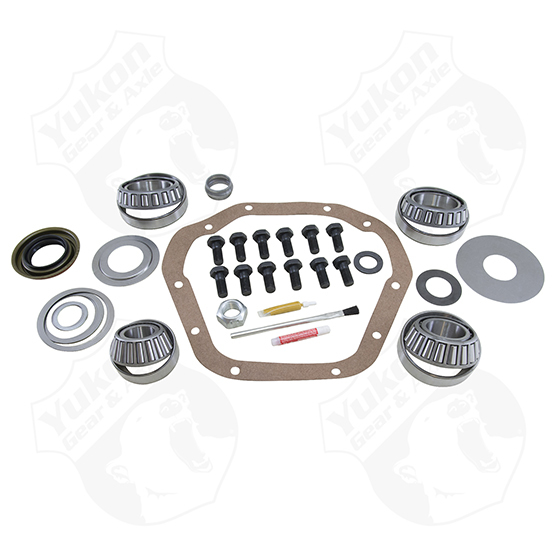 Yukon Gear YKD60-F Differential Installation Kit, Master Overhaul, Bearings / Crush Sleeve / Gaskets / Hardware / Seals / Shims, Dana 60 Front, Kit