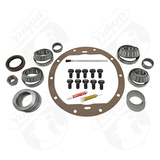 Yukon Gear YKGM8.5-HD Differential Installation Kit, Master Overhaul, Bearings / Crush Sleeve / Gaskets / Hardware / Seals / Shims, Aftermarket, 8.5 in, GM 10-Bolt, Kit