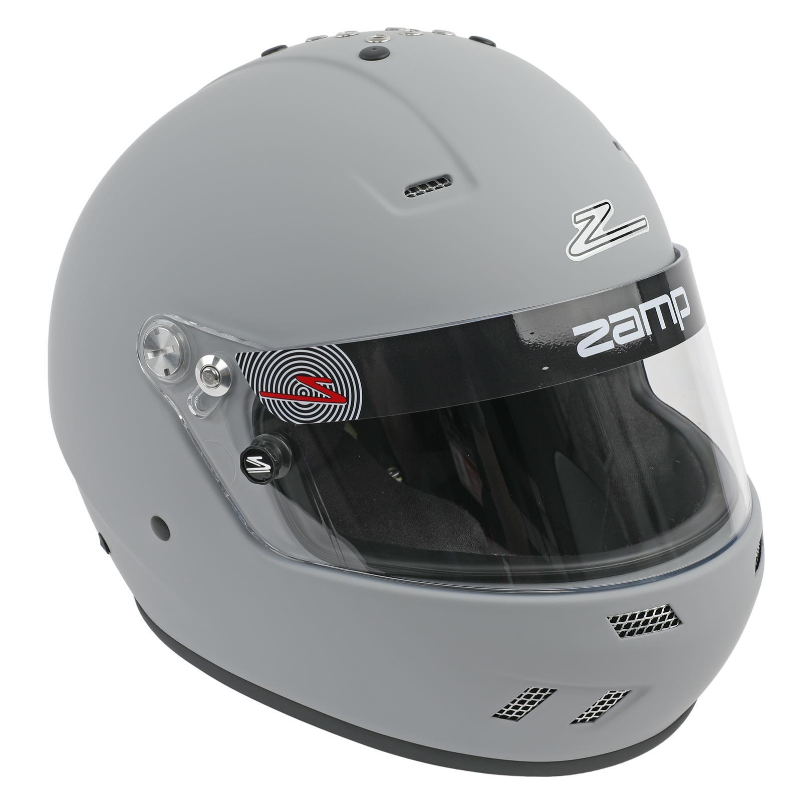 Zamp Racing H77215FL Helmet, RZ59, Snell SA2020, Head and N
