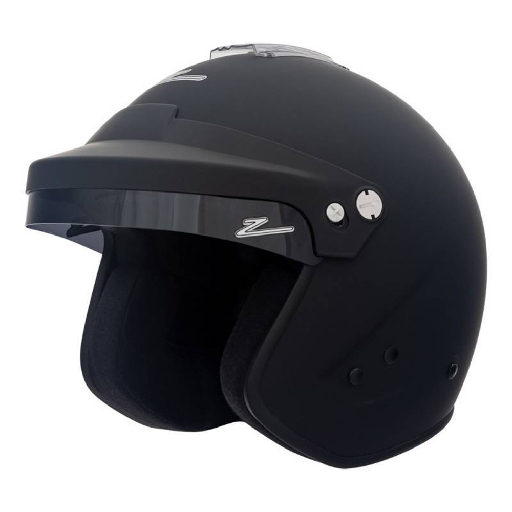 Zamp RZ-18H Helmets H77403FM Helmet, RZ-18H, Half, Black, Matte Finish, Snell SA2020, Medium, Each thumbnail 3