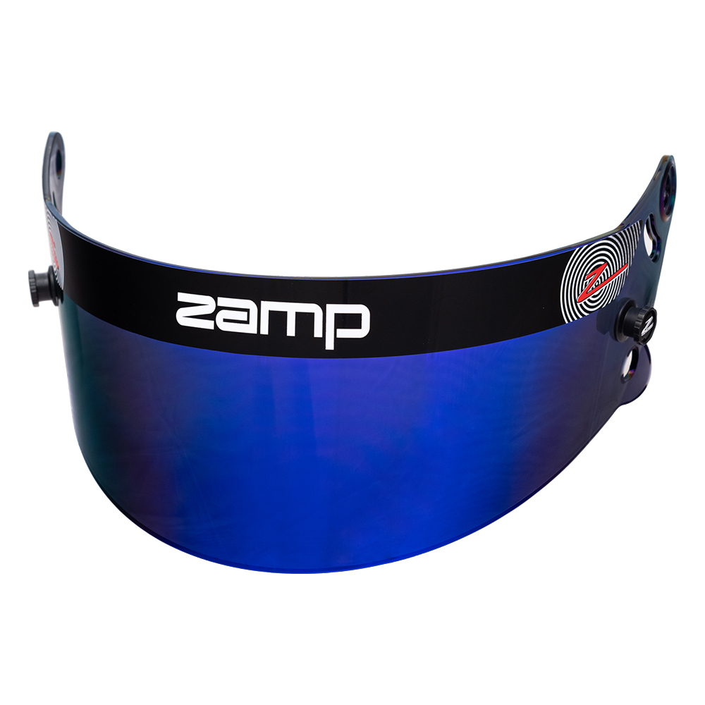 Zamp Z-20 Shields HASZF20BP Helmet Shields, FIA Series, Blue Prizm Chrome, Each thumbnail 2